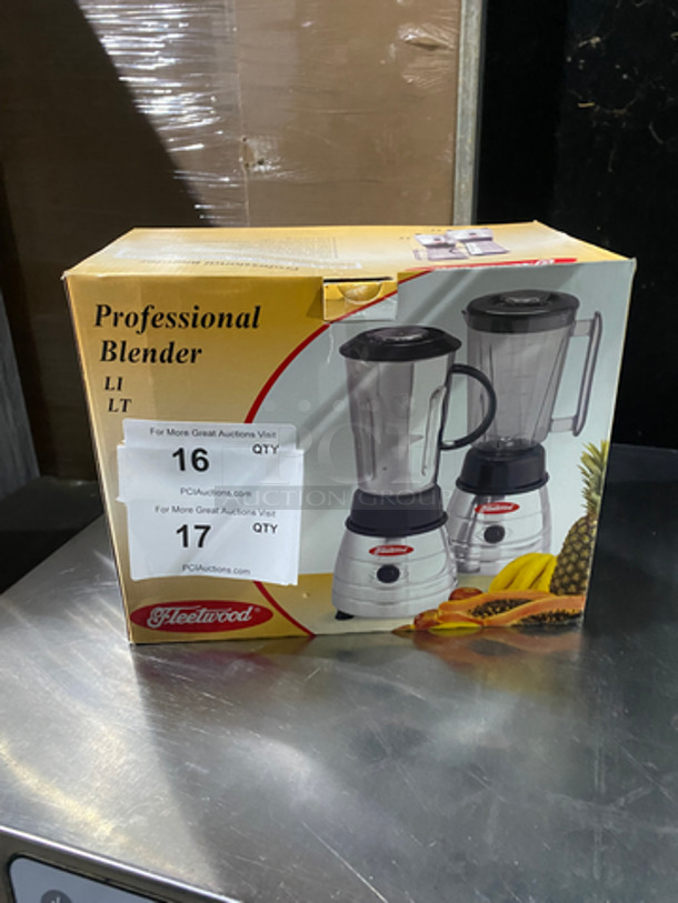 In the Box! Fleetwood Commercial Professional Blender!