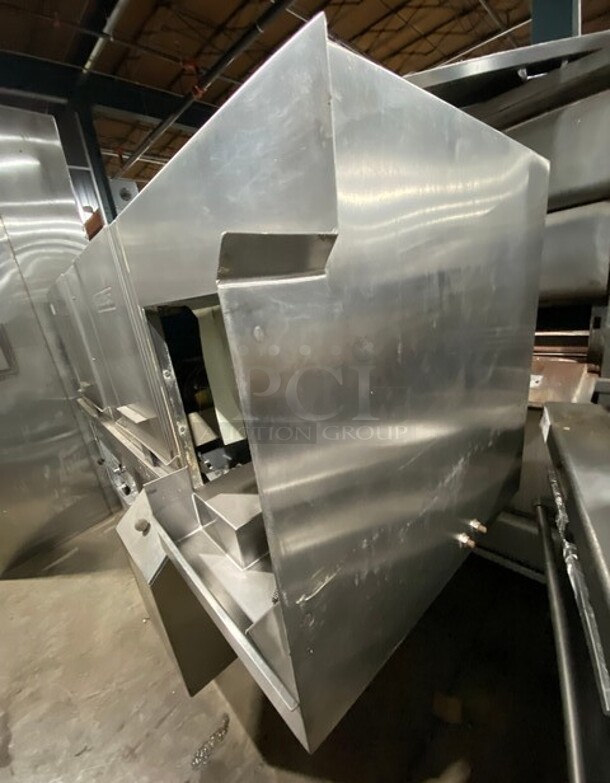 FAB! Hobart Commercial Heavy Duty Conveyor Dishwasher! On Legs! All Stainless Steel! Model: CRS66 SN: 12129752EL 200/230V 60HZ 3 Phase - Image 2 of 12