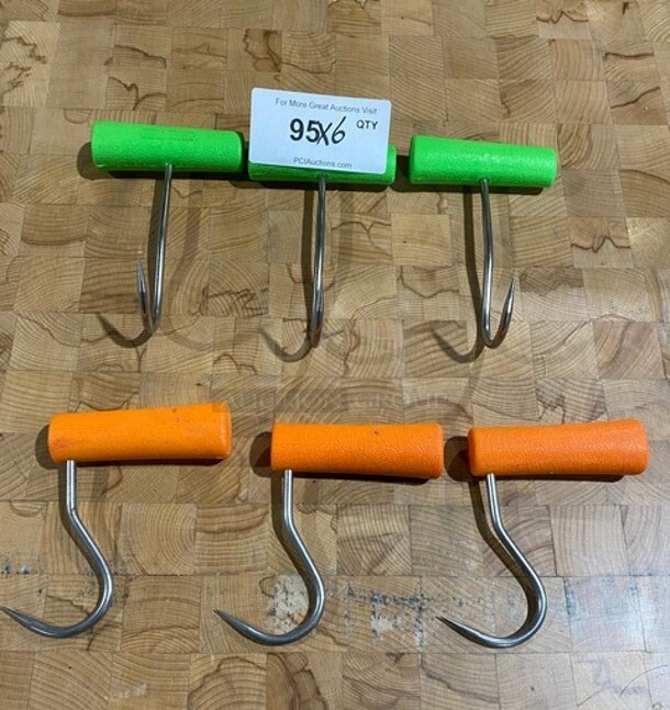 NEW! Barr-Bros Meat Hooks! 6x Your Bid!