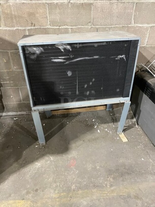Hoshizaki Commercial Ice Maker Machine! With Commercial Ice Bin! All Stainless Steel! On Legs! Model: KM1340MRH SN: V14076K 208/230V 60HZ 1 Phase - Image 9 of 10