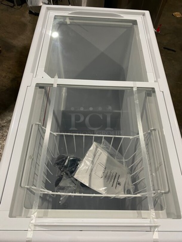 SCRATCH-N-DENT! Kelvinator Commercial Reach Down Freezer! Model: KCNF073WS SN: 95111779 115V - Image 6 of 12