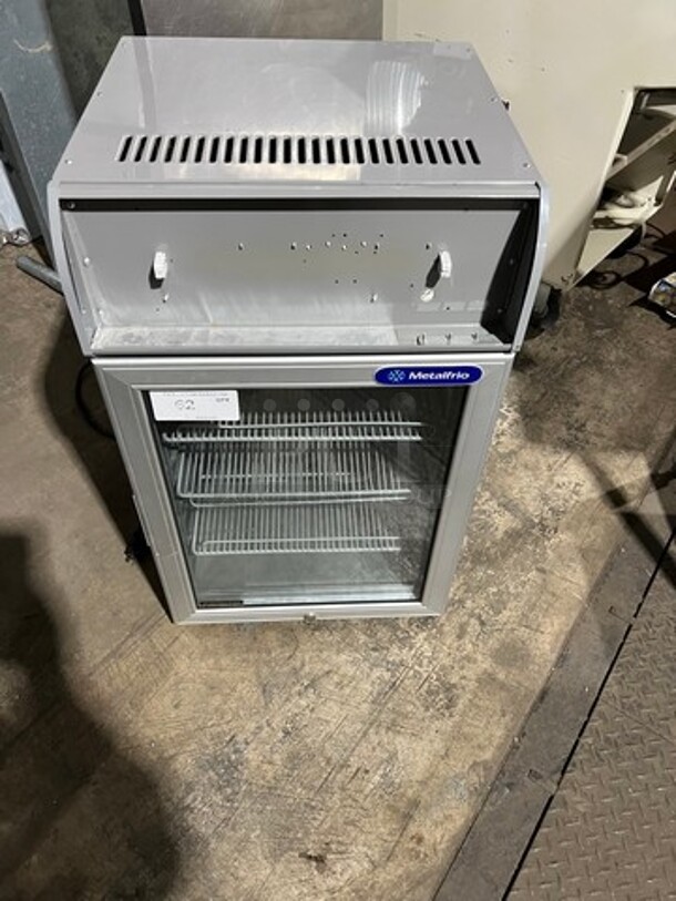 Metalfrio Countertop/ Undercounter Mini Fridge! With View Through Door! With Racks! Model: MT84 - Image 1 of 7