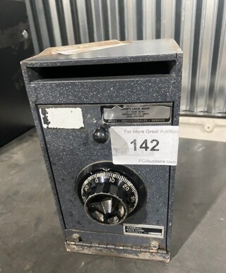 Gardall Gray Metal Single Compartment Drop Safe!