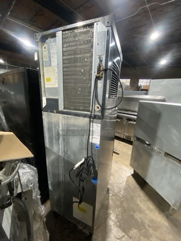 Scotsman Prodigy Series Air Cooled Ice Machine On Bin With Dispenser! Model CO322MA-1A Serial 08091320G12741! 115V 1 Phase! On Legss!  - Image 3 of 8