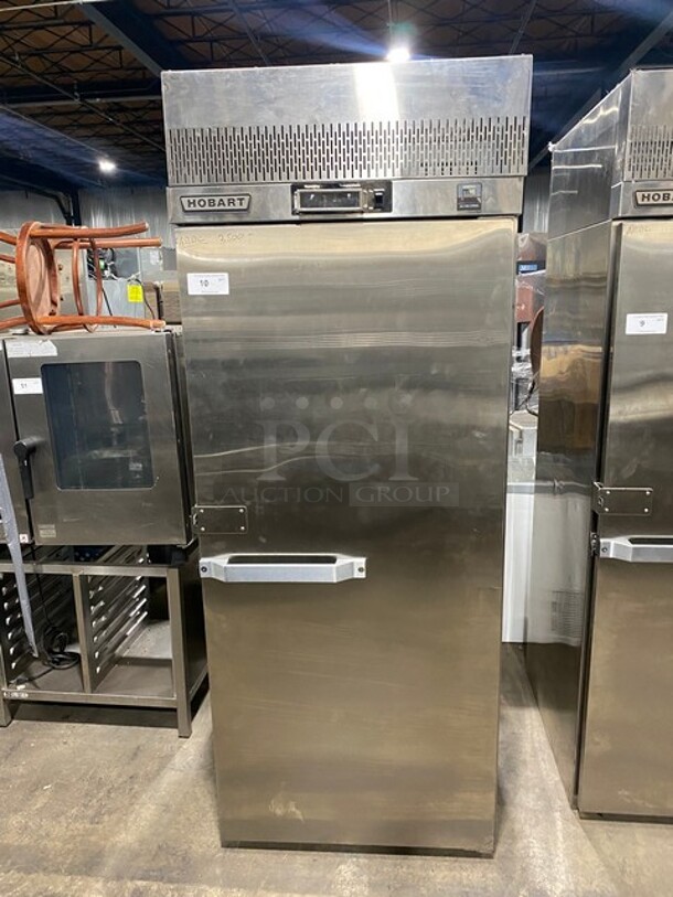 WOW! NEW! Hobart Commercial Electric Powered Single Door Roll In Rack Proofer/ Warmer Holder/ Hot Food Storage! Solid Stainless Steel! Model: QESADHL SN: 321068377 120/208V 60HZ 1 Phase