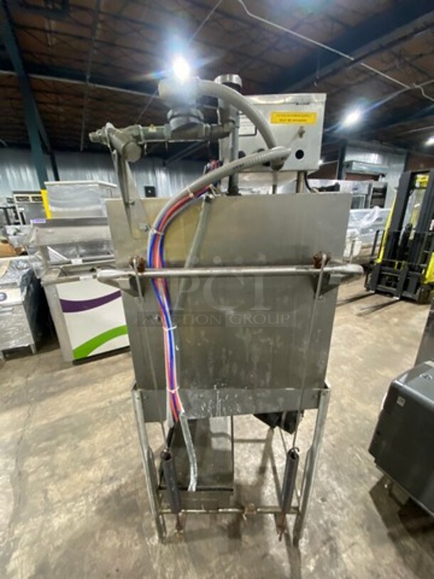 Jackson Ecolab Commercial Pass-Through Dishwasher Machine! All Stainless Steel! On Legs! Model: ES200 SN: 06F205573 115V 60HZ 1 Phase - Image 4 of 10