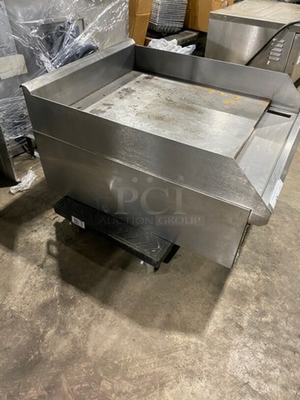 Southbend Commercial Countertop Flat Top Griddle! With Back And Side Splashes! All Stainless Steel! - Image 3 of 7