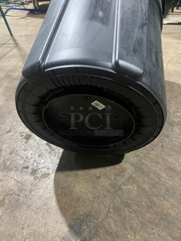 Impact Black Poly Trash Can! 3x Your Bid! - Image 6 of 7