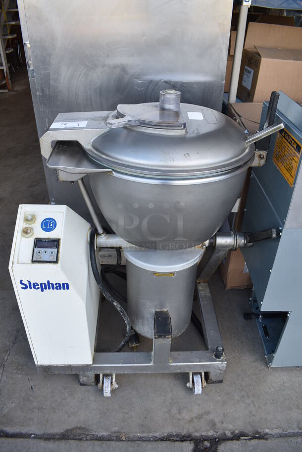 Stephan VCM44A/1 Metal Commercial Floor Style Vertical Cutter Mixer. 208 Volts, 1 Phase. 34x26x44
