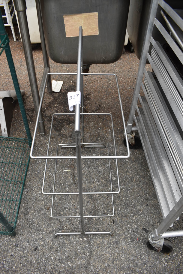 Metal 3 Tier Plate Rack. - Image 1 of 2