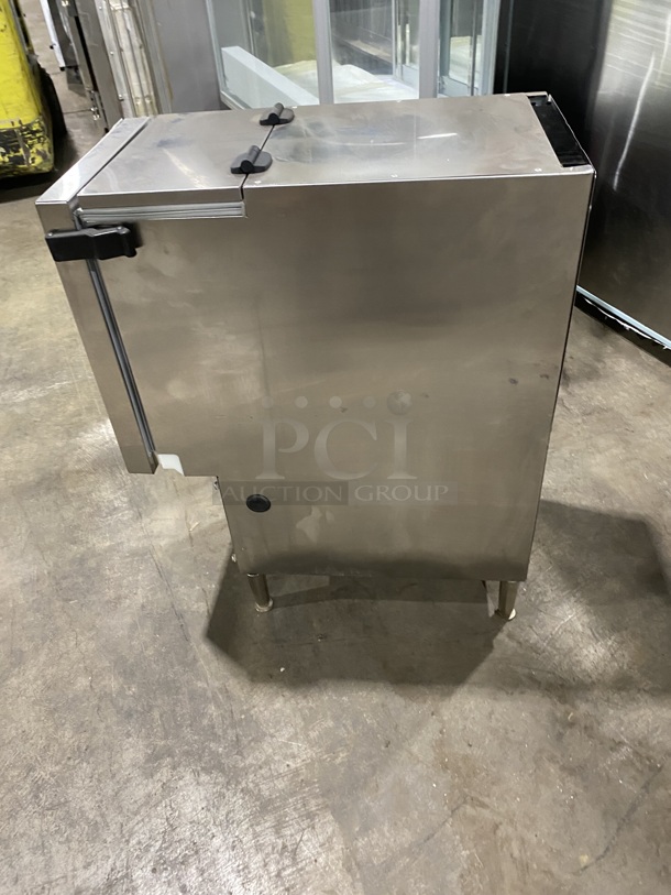 Silver King Commercial Countertop Refrigerated Milk Dispenser! Stainless Steel Body! On Legs! Model: SKBD3LS SN: FKGK088125A 115V - Image 3 of 8