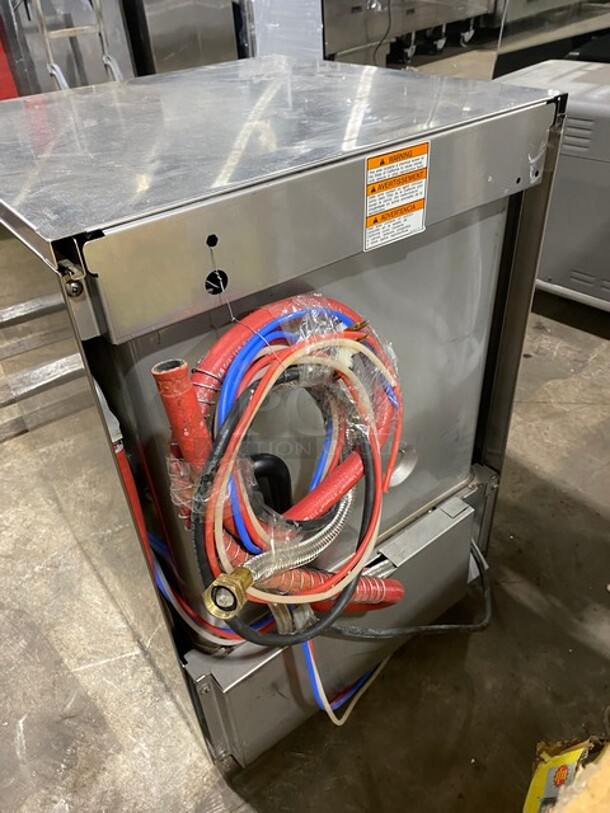 Nice! Hobart Style Under The Counter Dishwasher! All Stainless Steel! Model: LXEC SN: 231175525 120V 60HZ 1 Phase - Image 4 of 8