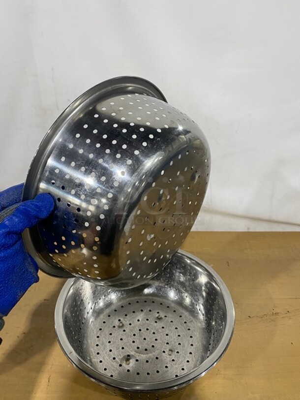 Stainless Steel Strainer! 3X Your Bid! - Image 3 of 6