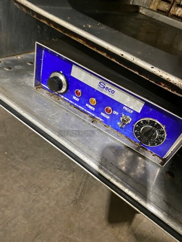 Seco Single Door Food Warmer/Proofer Cabinet! Stainless Steel! On Casters! Model: VGHI66RFM SN: 896 - Image 6 of 8