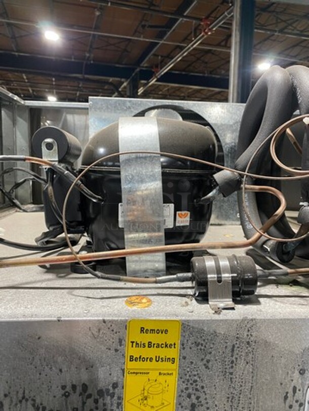 LATE MODEL! 2017 Atosa Commercial Single Door Reach-In Freezer! With Poly Coated Racks! Solid Stainless Steel! On Casters! Model: MBF8001 SN: MBF8001AUS100317110800C40024 115V 60HZ 1 Phase - Image 11 of 11