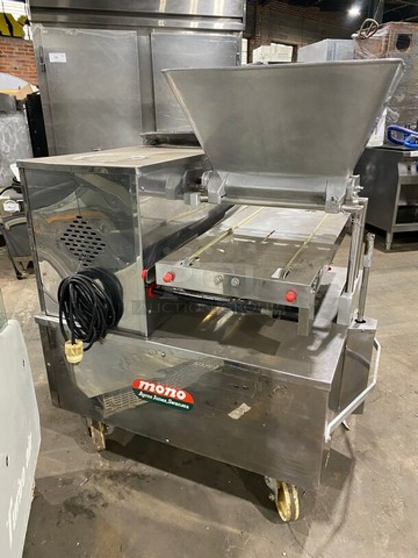 SWEET! Mono Universal Commercial Cookie/ Pastry Depositor! All Stainless Steel! On Casters! Model: G1720830 - Image 3 of 12