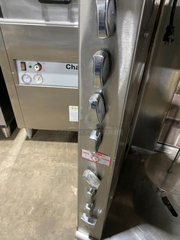 Attias Natural Gas Powered Dual Gyro Machine! All Stainless Steel! WORKING WHEN REMOVED!
 - Image 10 of 11