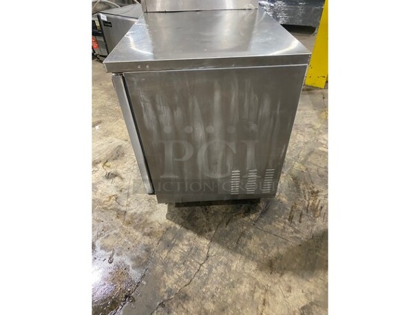 Maxx Cold Commercial Double Door Lowboy/ Worktop Cooler! With Poly Coated Rack! Solid Stainless Steel! On Casters! Model: MXCR60UA SN: 8218185 115V 60HZ 1 Phase - Image 2 of 12
