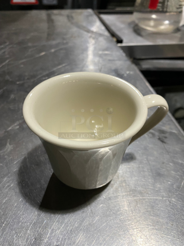 ALL ONE MONEY! Clear And White Mugs! Includes Red Poly Coca Cola Crates!  - Image 5 of 8