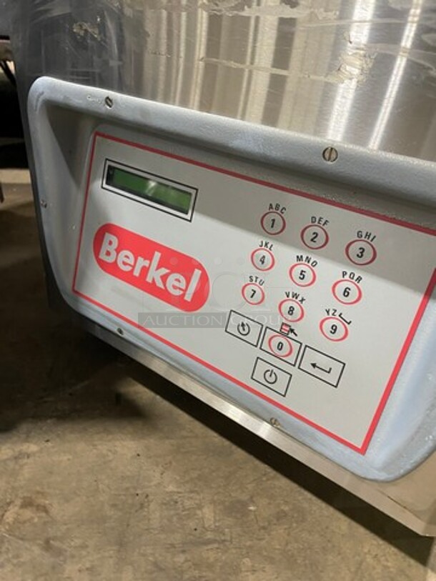 BERKEL Stainless Steel Commercial Countertop Vacuum Sealer! On legs! MODEL 350/350D SN:11973EK1040156 120V/60Hz 1PH - Image 8 of 9