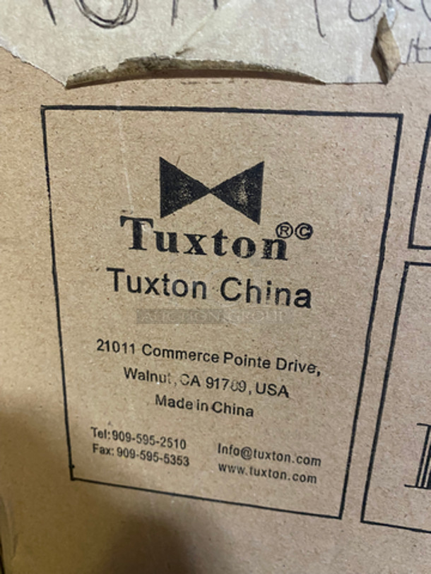 NEW! IN THE BOX! Tuxton 10" White Porcelain Plates! 3x Your Bid! - Image 3 of 9