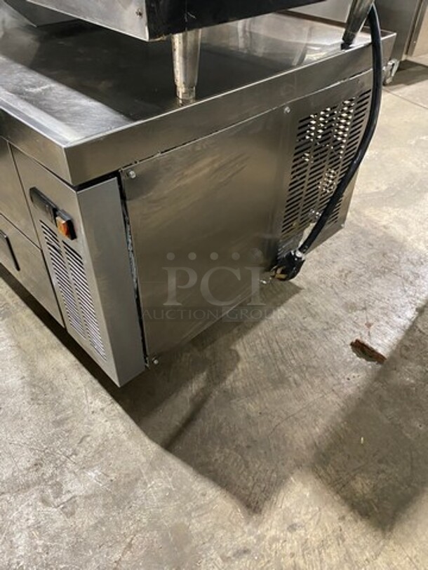 Avantco Commercial Refrigerated 2 Drawer Chef Base! All Stainless Steel! On Casters! Model: 178CBE36HC SN: 6188260121100707 115V - Image 3 of 9