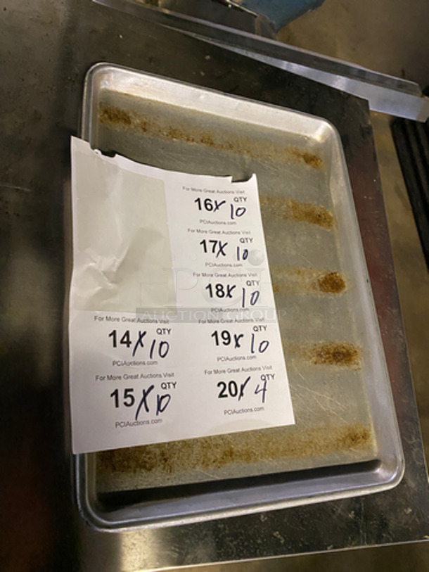 Commercial Use Half Size Baking Sheets! 10x Your Bid! - Image 1 of 6