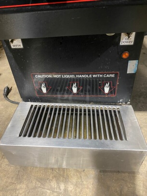 Cecilware Commercial Countertop 3 Flavor Hot Beverage Dispenser! Fast Flow Series! Model GB3M10 Serial 065887! 120V!  - Image 6 of 11
