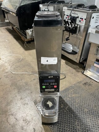 Nice HAMILTON BEACH BIC3000WT BLEND IN CUP BEVERAGE SMOOTHIE ICE CREAM BLENDER! All Stainless Steel! 120v 60hz