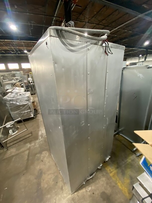 Revent Commercial Single Door Roll In Rack Proofer! All Stainless Steel! - Image 3 of 8