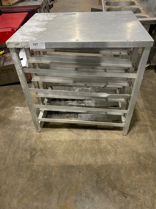 Metal Commercial Can Rack! - Image 1 of 6