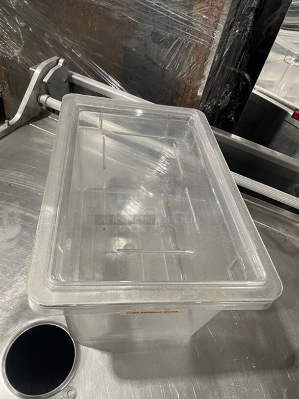 Cambro 12x18x9IN Deep Food Storage Container! Model: 12189CW! - Image 2 of 5
