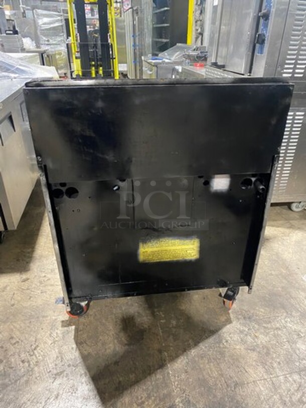 Garland Commercial Natural Gas Powered 6 Burner Stove! With Back Splash! With Storage Space Underneath! All Stainless Steel! On Casters! Model: U366S SN: 1602100101648! Working When Removed! - Image 3 of 9