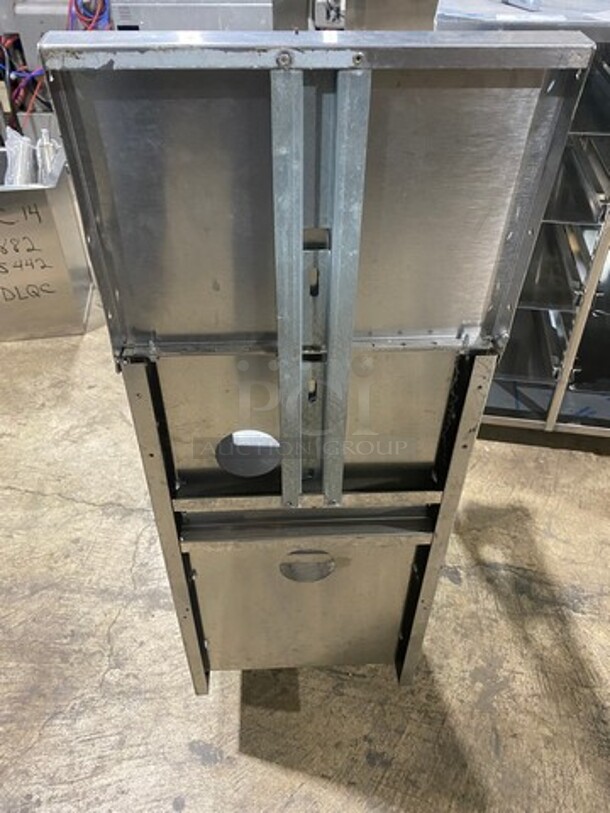 NEW! Perlick Under The Counter Drainboard! With Back Splash! All Stainless Steel! On Legs! - Image 4 of 8