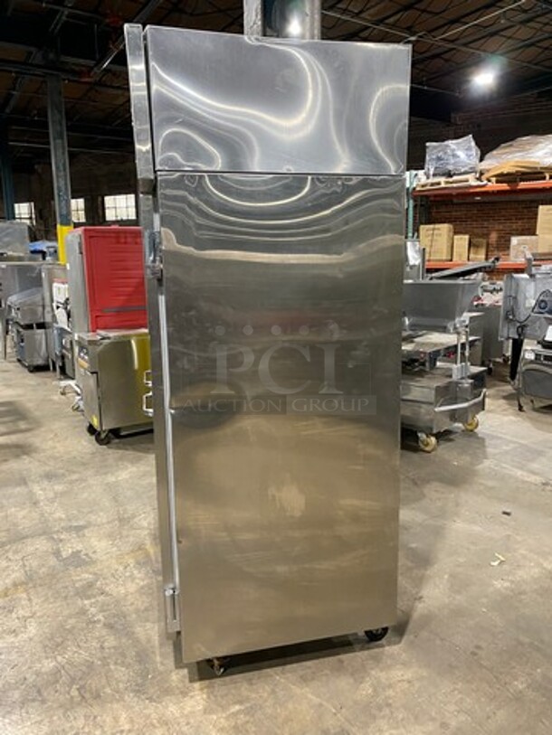 Continental Commercial 2 Door Reach In Freezer! Solid Stainless Steel! On Casters! Model: DL2FESS SN: 143B9271 115V 60HZ 1 Phase - Image 3 of 11
