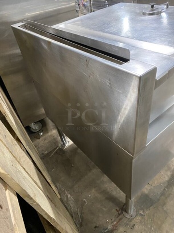 AMAZING! Cleveland 30 Gallon Tilt Skillet/Braising Pan! All Stainless Steel! On Legs! Working When Removed! - Image 4 of 9