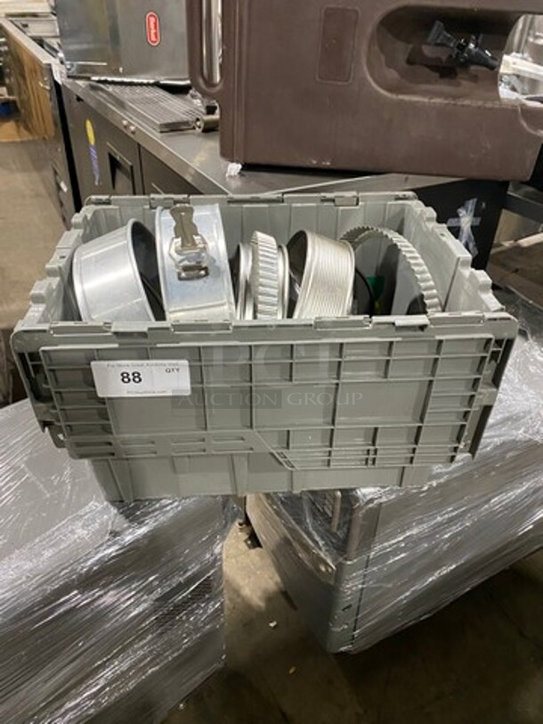 ALL ONE MONEY! Assorted Size And Style Baking Ring Molds! - Image 1 of 5