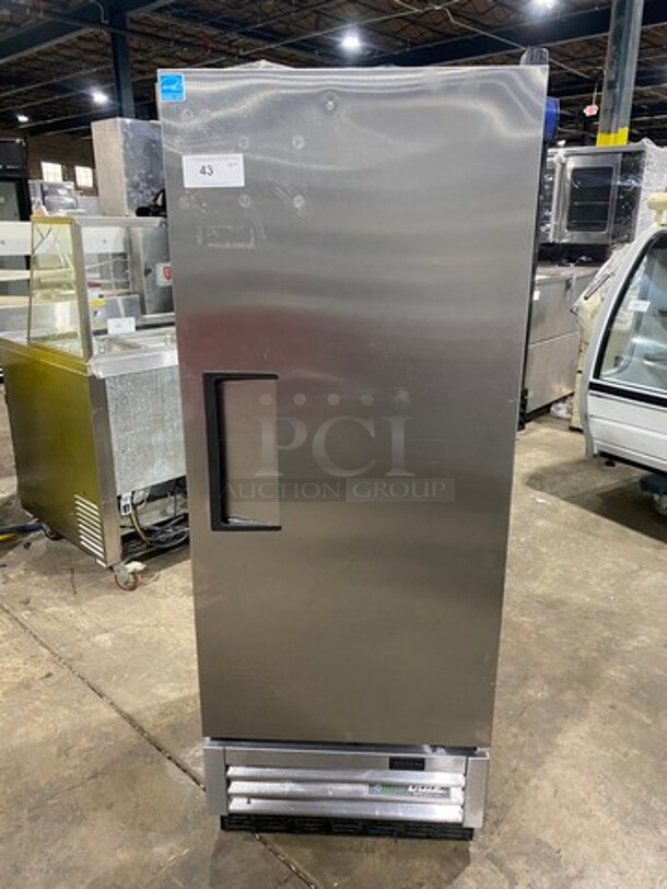 True Single Door Commercial Refrigerator! All Stainless Steel! Model T12HC Serial 9932023! 115V 1Phase! - Image 1 of 8