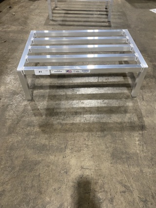NEW! New Age Commercial Dunnage Rack! All Stainless Steel! MODEL 6TJJ0!