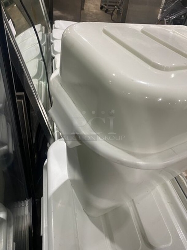 Bakers Mark Countertop White Poly Ingredient Bin! - Image 4 of 6