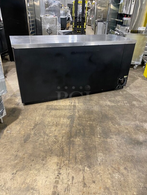 Beverage Air Commercial 3 Door Bar Back Cooler! With One View Through Door! With Racks! Model BB78G1 Serial 7514683! 115V 1Phase! - Image 3 of 8