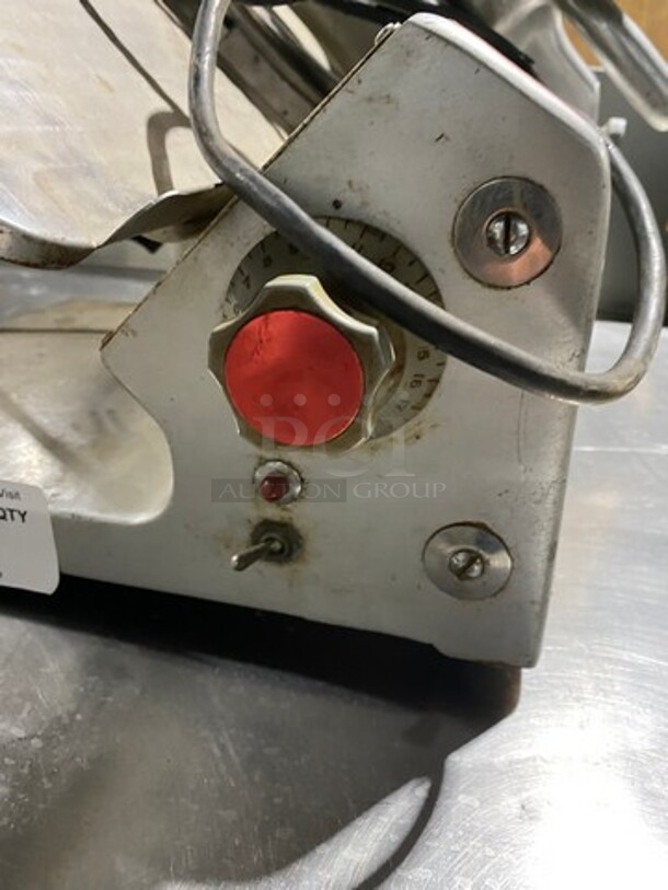 Fleetwood Commercial Countertop Deli/Meat Slicer! All Stainless Steel! - Image 6 of 7