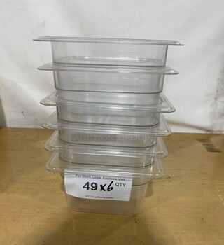 Cambro Poly Food Storage Container! 6X Your Bid!