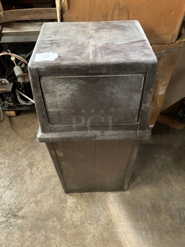 NEW! Continental Heavy Duty Poly Trash Can! - Image 1 of 8