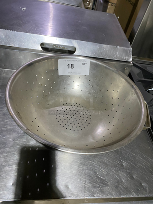 Stainless Steel Strainer Bowl! 