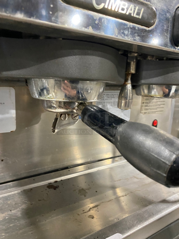 La Cimbali Commercial Countertop Espresso Machine! Stainless Steel Body! On Small Legs! Model: M29STARTC/2-NF 208/240V 60HZ 1 Phase - Image 8 of 10