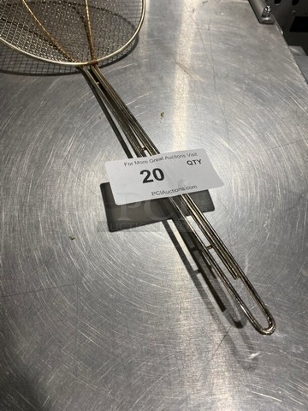 Round Metal Mesh Strainer! - Image 3 of 3