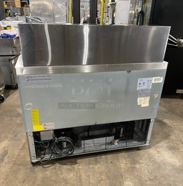 Ikon Stainless Steel Commercial Mega Top Sandwich Salad Prep Table! on Commercial Casters! MODEL KSP48 SN: KSP489064901 115V 1PH - Image 3 of 9