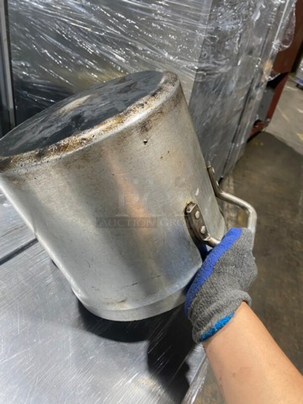 Metal Stock Pot! With Side Handles! - Image 6 of 6