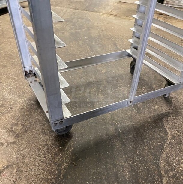 Metal Commercial Pan Transport Rack on Commercial Casters! - Image 4 of 4